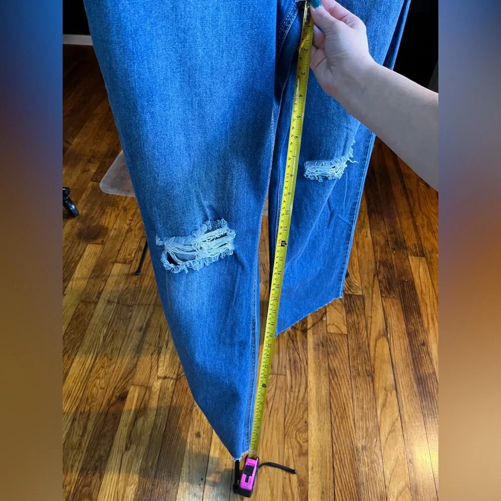 NEW With Tags YMI Dream Authentic Denim 90’s Wide Leg High Waisted Jeans 1 of 2 - Picture 14 of 15